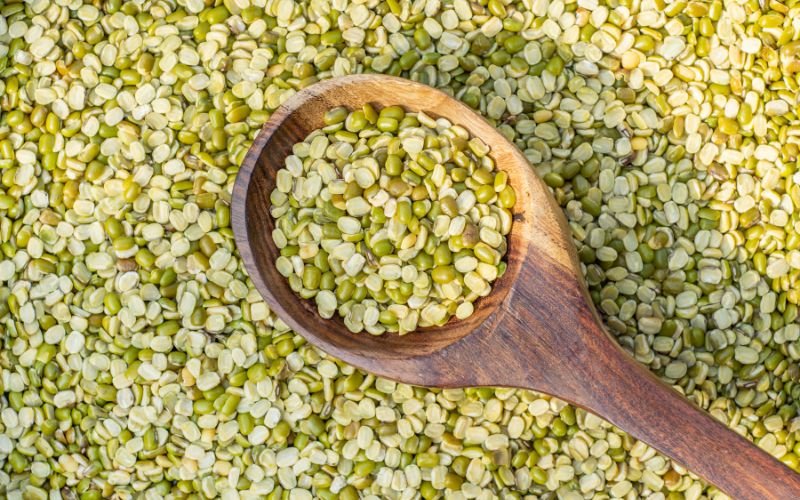 Split Green Moong Beans Without Husk