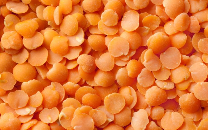 Split Red Lentils Without Husk